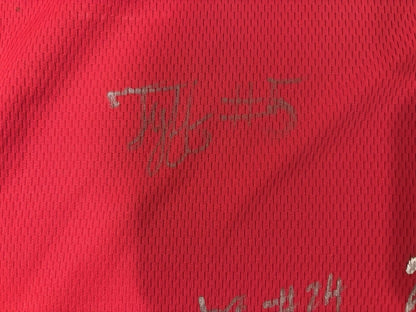 (9) Rutgers Basketball 2024-25 Team Autographed/Signed Adidas Jersey Dylan Harper +8!