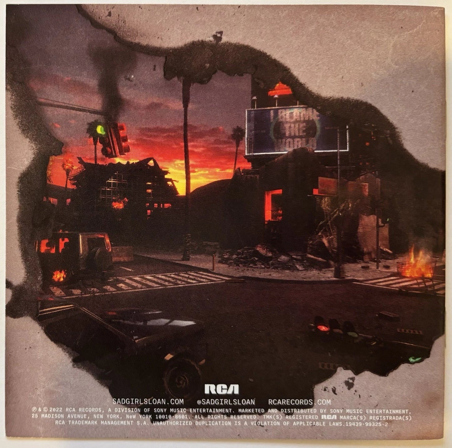 Sasha Alex Sloan Autographed/Signed I Blame The World CD Booklet PSA with CD!