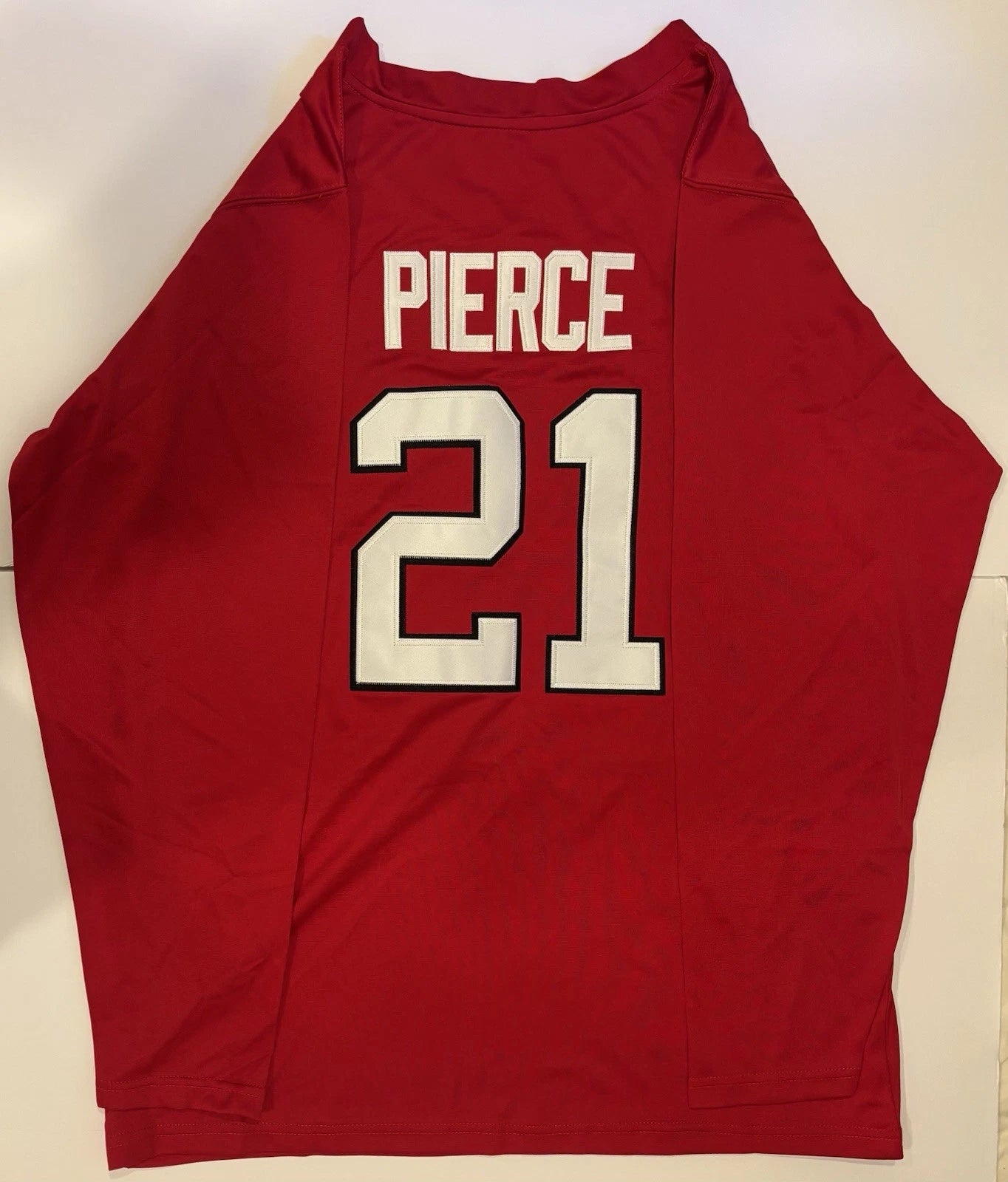 Skyler Pierce Nebraska Cornhuskers Volleyball NIL Red Long-Sleeve Jersey #21 Size Large! (Unsigned)