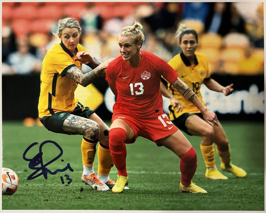 Sophie Schmidt Autographed/Signed Canada 8x10 Photo Exact Proof!