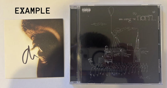 The Weeknd Autographed/Signed Hurry Up Tomorrow CD Insert Frank Miller Limited Edition Sealed!