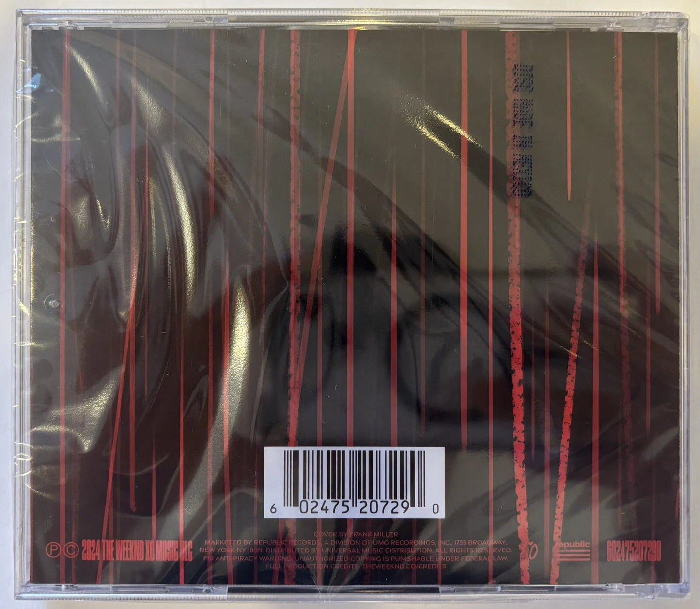 The Weeknd Autographed/Signed Hurry Up Tomorrow CD Insert Basquiat Limited Edition Sealed!