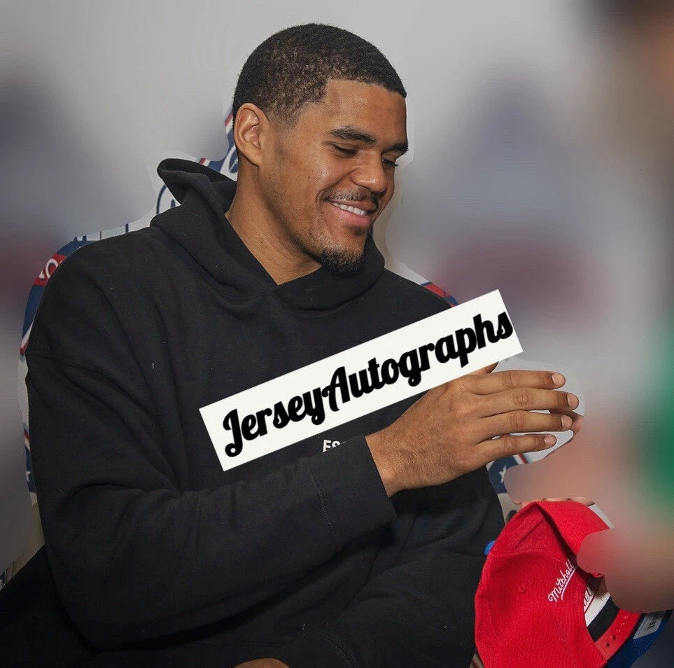 Tobias Harris Autographed/Signed Philadelphia 76ers Mitchell & Ness Hat Proof!