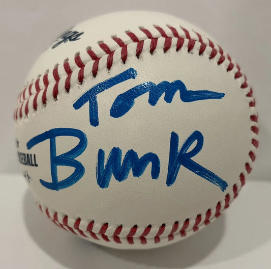 Tom Bunk Autographed/Signed ROMLB Baseball!