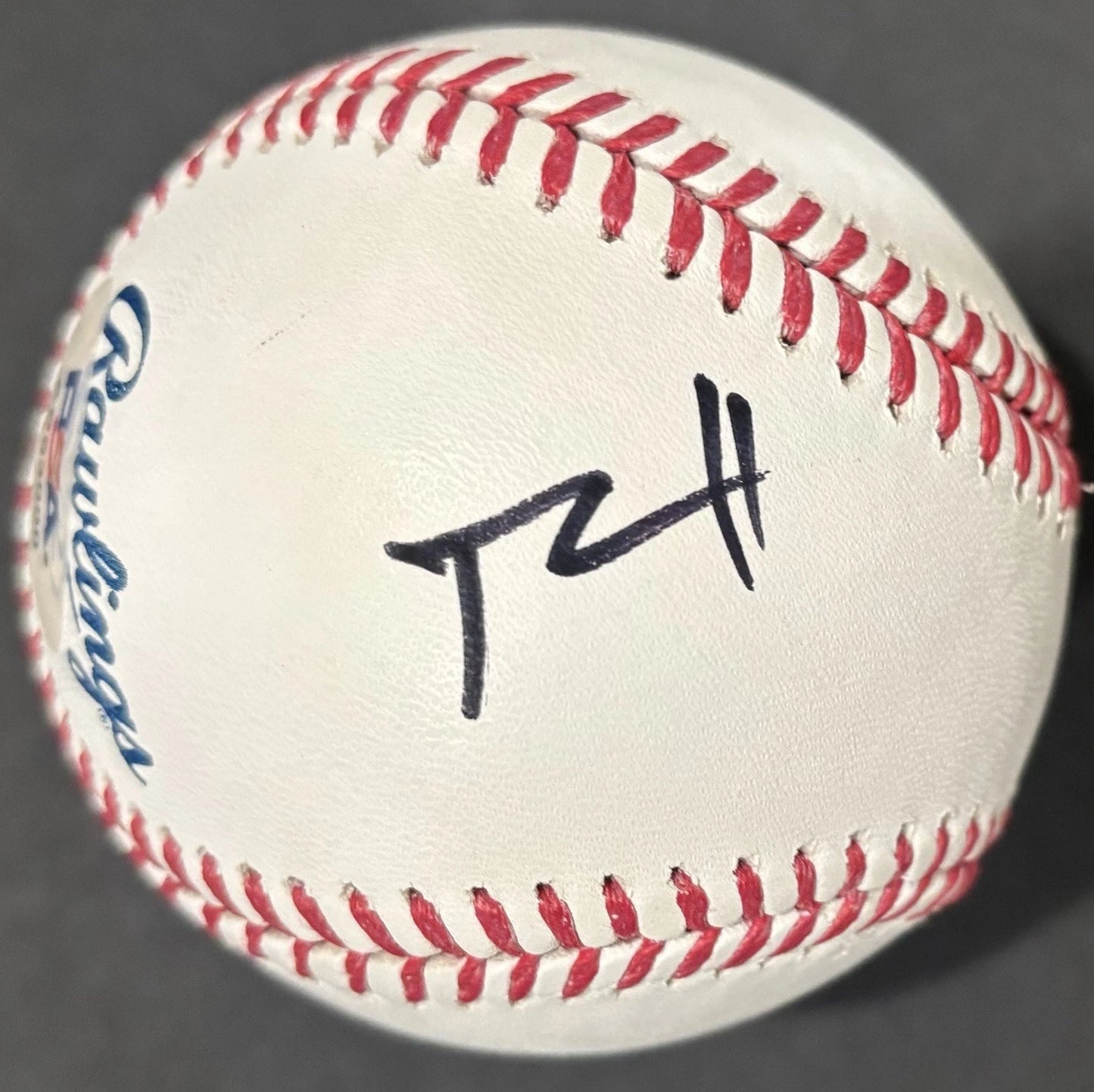 Travis Scott Autographed/Signed ROMLB Baseball PSA!