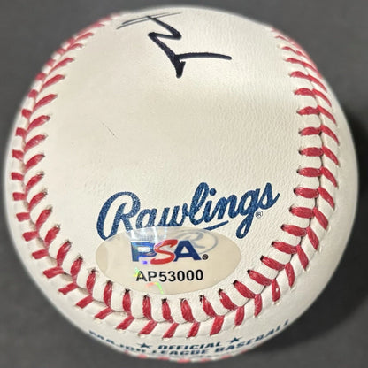 Travis Scott Autographed/Signed ROMLB Baseball PSA!