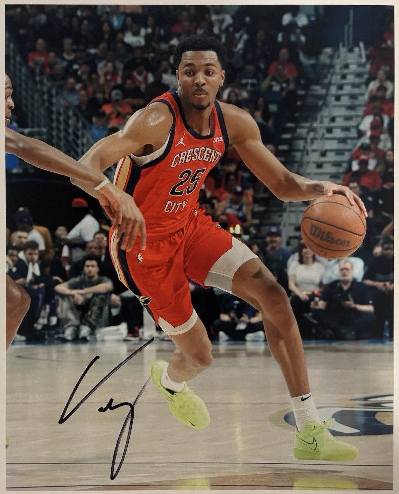 Trey Murphy III Autographed/Signed New Orleans Pelicans 8x10 Photo!