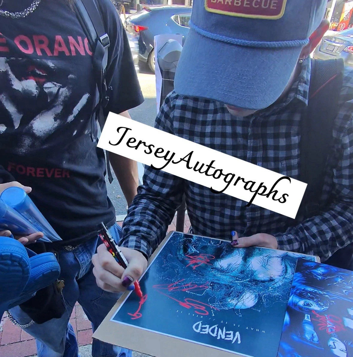 Vended Full Band Autographed/Signed What is it Kill it 12x12 Album Photo Exact Proof!