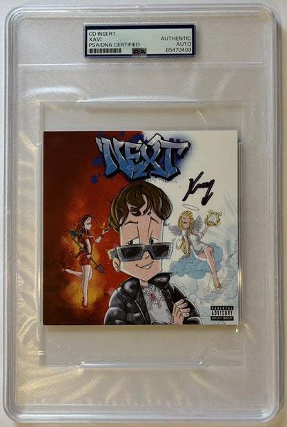 XAVI Autographed/Signed La Victima La Diabla Next CD Insert PSA Encapsulated!
